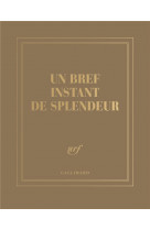 Carnet carre un bref instant de splendeur (papeterie)