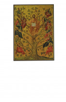 Christ arbre de vie - icone classique 14x18 cm - 745.23