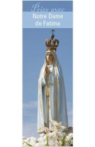 Signet prier avec notre dame de fatima - lot de 10