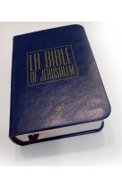 Bible de jérusalem voyage bleue