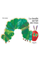 Chenille qui fait des trous cartonne grd format