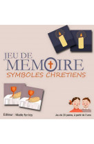 Jeu de mémoire - symboles chrétiens