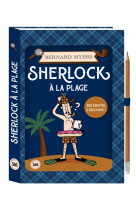 Sherlock à la plage - crayon offert