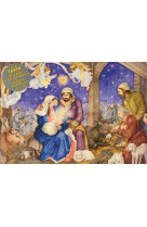 Calendrier de l'avent - petit jésus est né - campinoti