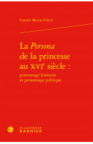 La persona de la princesse au xvie siècle :