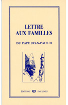 Lettre aux familles