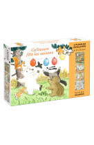 Calinours fête les saisons - 4 puzzles évolutifs