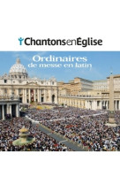 Chantons en église - ordinaires de messe en latin