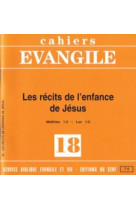 Cahiers evangile - numero 18 les recits de l'enfance de jesus