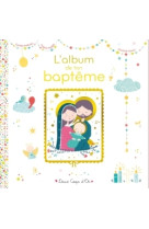 L'album de mon baptême - livre avec icône sur bois