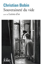 Souveraineté du vide / lettres d'or