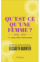 Qu'est-ce qu'une femme ?