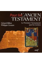 Pour lire l'ancien testament