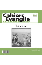 Cahiers evangile - numero 192 - supplement