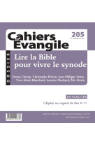 Cahiers evangile - 205