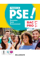 J'assure en prévention santé environnement (pse) 2de, 1re, tle bac pro (2022) - pochette élève