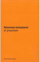 Nouveau testament et psaumes - couverture vinyle orange