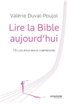 Lire la bible aujourd'hui