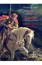 Yvain et lancelot illustrés par la peinture préraphaélite