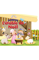 Etable de noel ouvre la fenetre