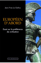 Européen d'abord