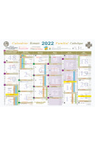 Calendrier familial catholique 2022 classique a4