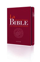 La bible traduction liturgique avec notes explicatives - couverture en cuir