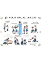 Poster je vous salue marie