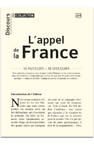 Discours n° collector - l'appel de la france