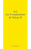 Pack  les 4 constitutions  de vatican ii 