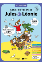 Cahier de vacances jules et léonie du ce2 au cm1 - nouvelle édition