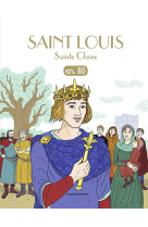 Saint louis, sainte claire, en bd