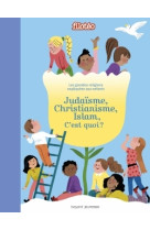 Judaïsme, christianisme, islam, c'est quoi ?