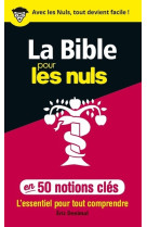 50 notions clés sur la bible pour les nuls