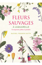 Fleurs sauvages à l'aquarelle