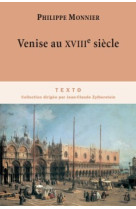 Venise au xviiie siècle