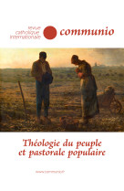 Revue communio no 278 tome 46 théologie du peuple et pastorale populaire