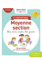 Les indispensables de moyenne section