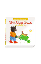 Petit ours brun va à la ferme - mon premier livre animé