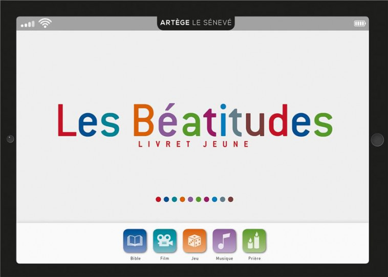 LES BEATITUDES - LIVRET JEUNE - AEP VERSAILLES - le Sénevé