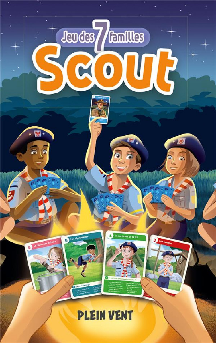 JEU DES 7 FAMILLES SCOUT - POUR LES LOUVETEAUX, LOUVETTES ET JEANNETTES - ANGELIS/TEISSIER - NC