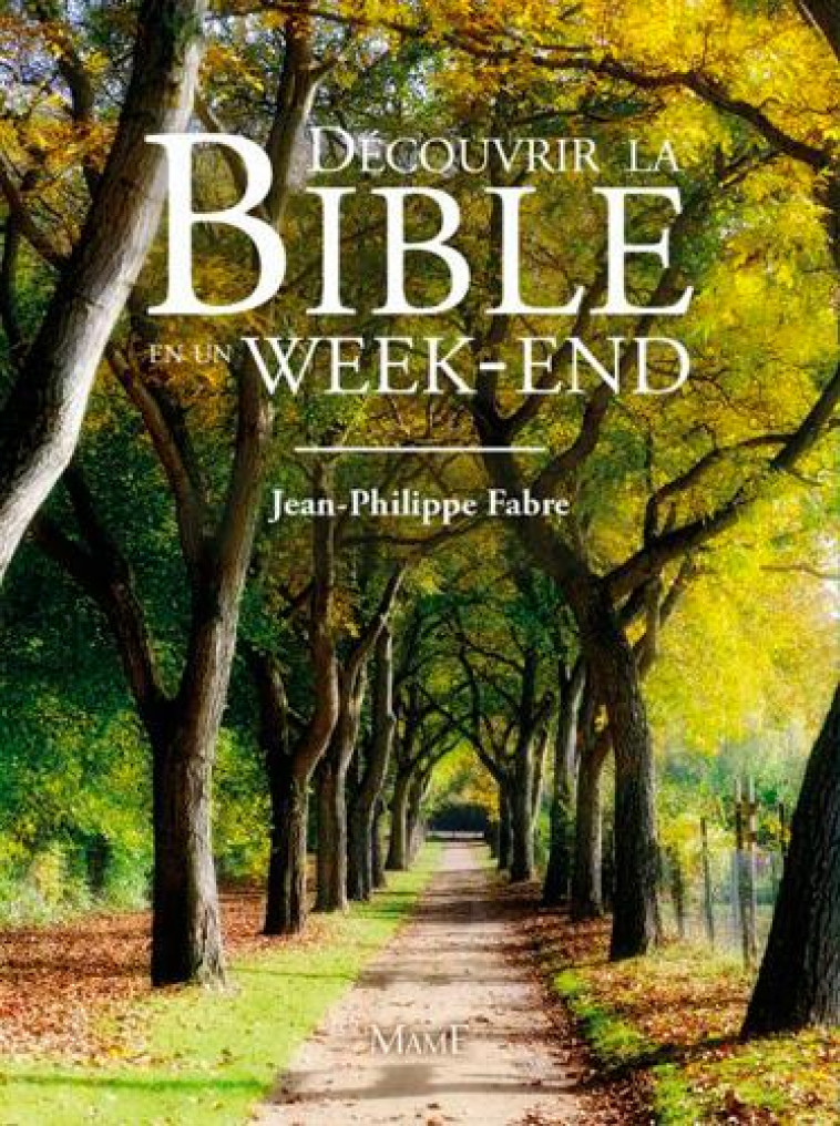 DECOUVRIR LA BIBLE EN UN WEEK-END - FABRE JEAN-PHILIPPE - Mame