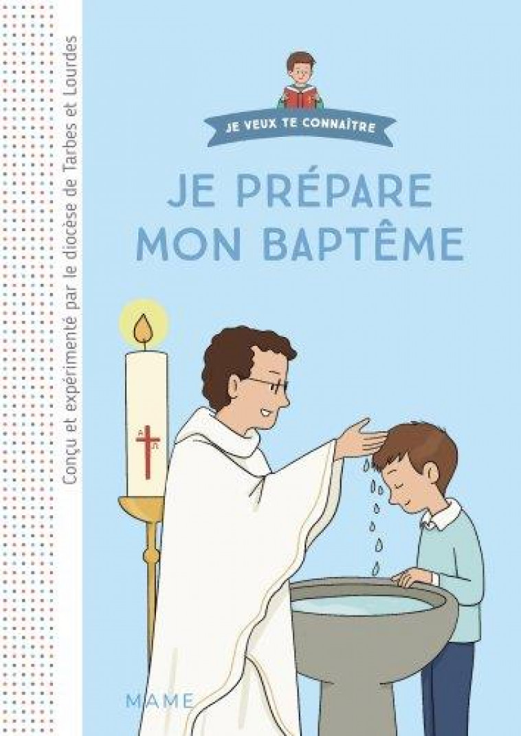 JE PREPARE MON BAPTEME. LIVRET ENFANT - VANHOOF AXELLE - MAME