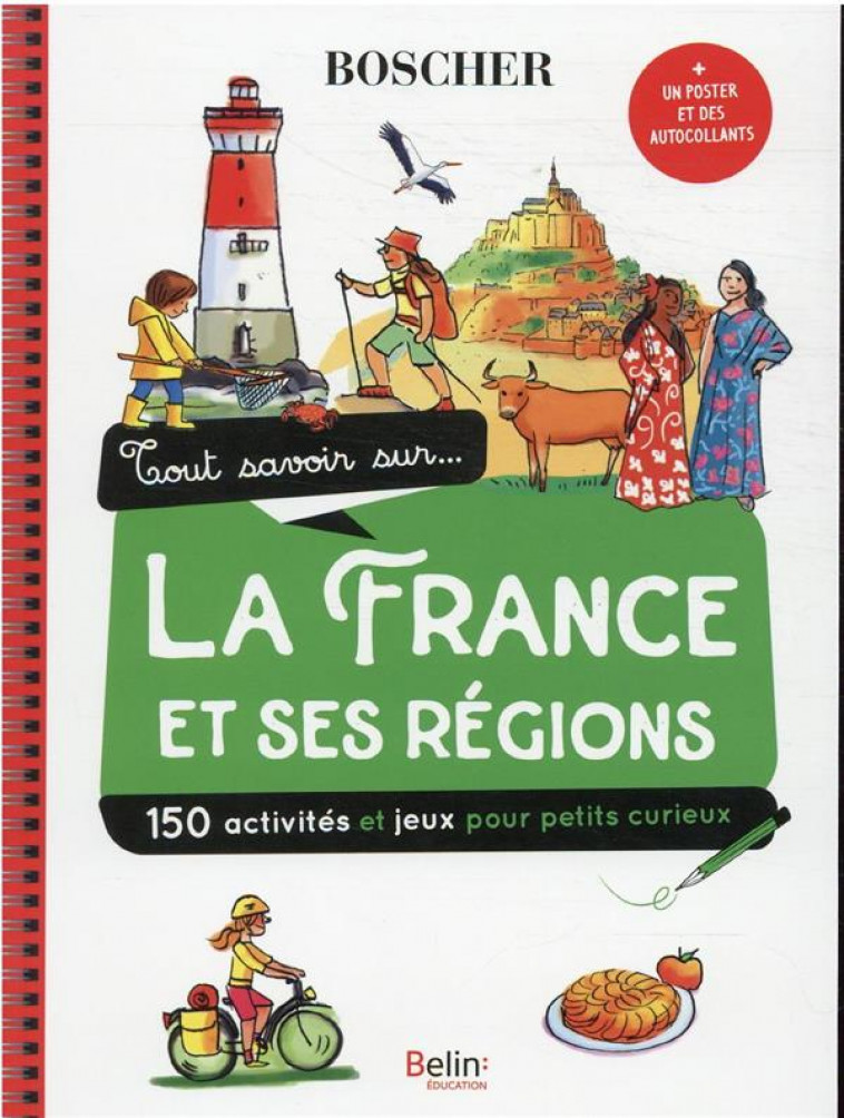 TOUT SAVOIR SUR LA FRANCE ET SES REGIONS - LESAGE/RODRIGUEZ - BELIN