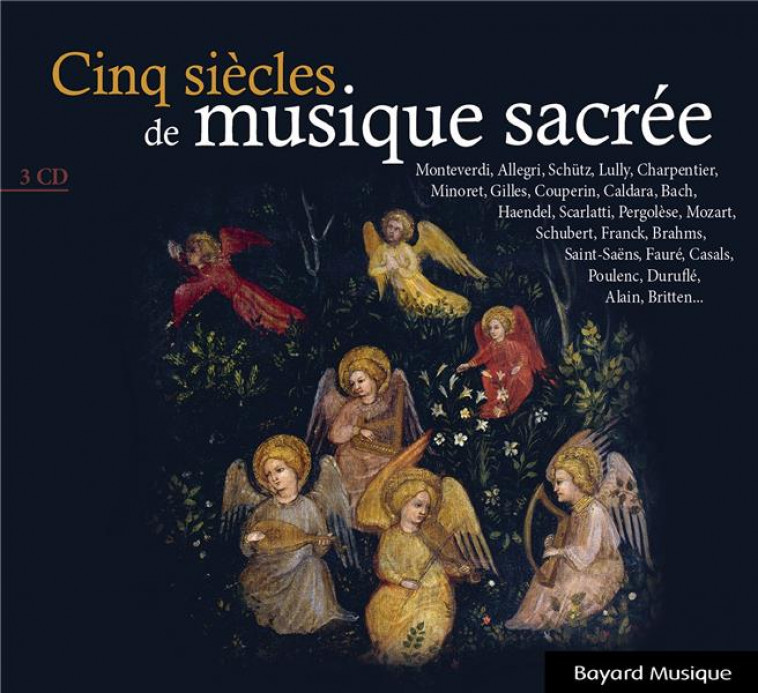 CINQ SIECLES DE MUSIQUE SACREE - AUDIO - COLLECTIF - NC