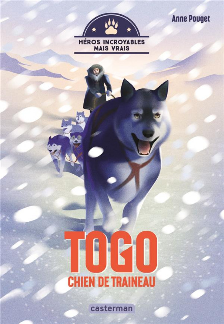 HEROS INCROYABLES MAIS VRAIS - TOGO, CHIEN DE TRAINEAU - POUGET ANNE - CASTERMAN