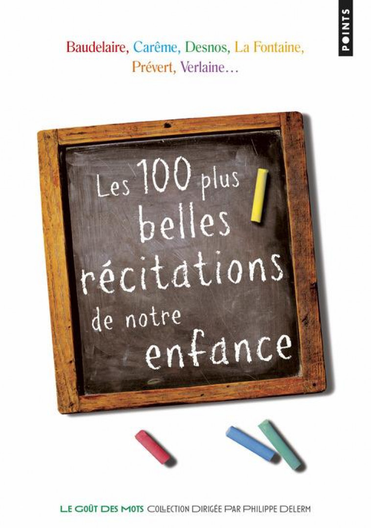 LES 100 PLUS BELLES RECITATIONS DE NOTRE ENFANCE - MANDOPOULOS BEATRICE - POINTS