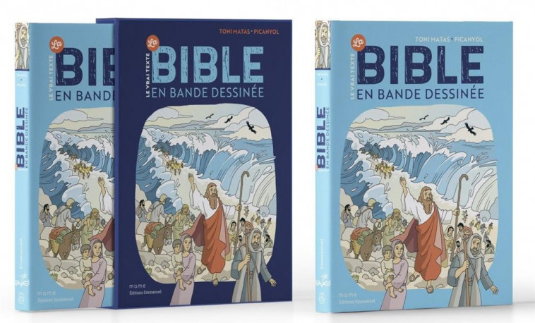 COFFRET LA BIBLE EN BANDE DESSINEE DESSINEE - MATAS/DE SUTTER - MAME