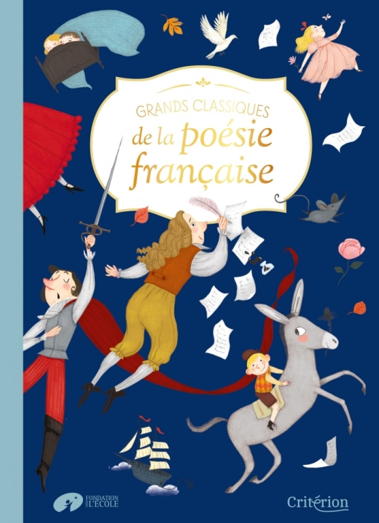 Grands classiques de la poésie française - Pauline Duhamel, Hombeline Passot - CRITERION