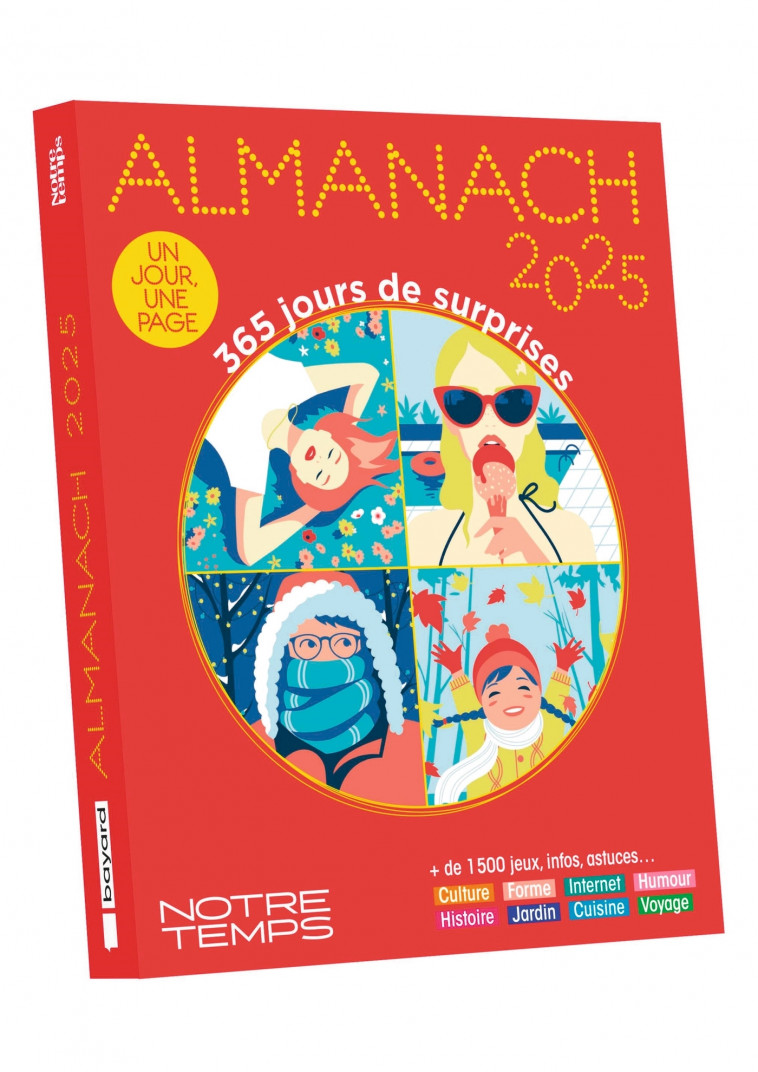 Almanach Notre Temps - Édition 2025 - XXX - BAYARD ADULTE